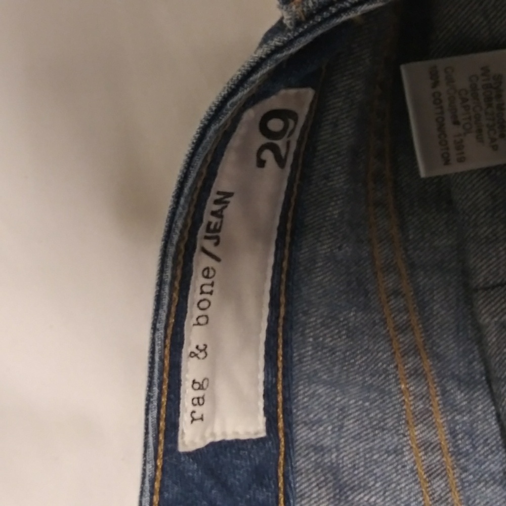 Rag and bone denim mini skirt size 29
